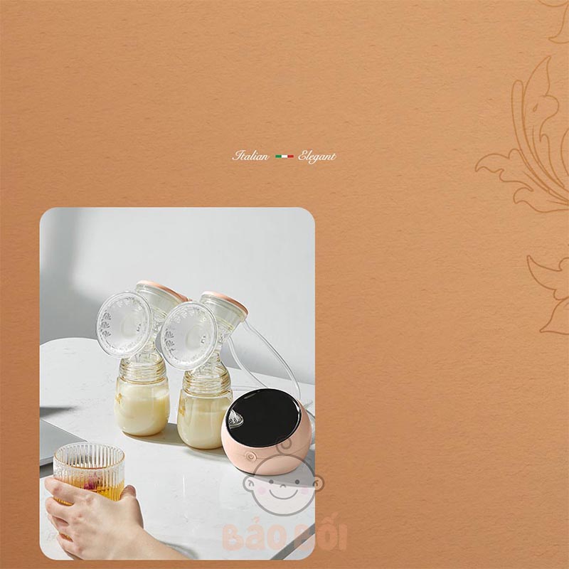 Máy Hút Sữa Boboduck Bản Kiwy Xuất Italia, Kích Sữa Ra Nhiều Hơn So Với Máy Hút Sữa