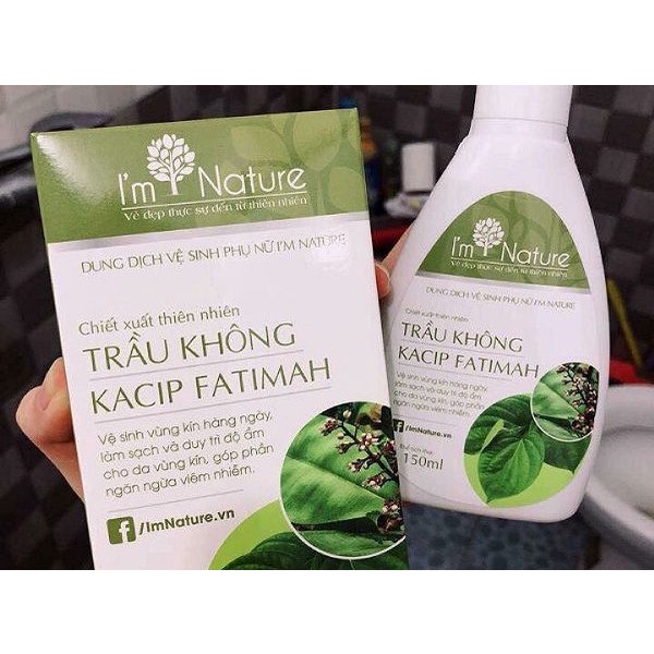 Dung Dịch Vệ Sinh Phụ Nữ Trầu Không KACIP FATIMAH I’M NATURE 150ml