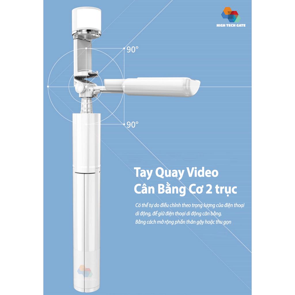 Gậy Chụp Ảnh Tự Sướng Light Stick A900 Có Đèn RGB Đa Chế Độ, Tích Hợp Điều Khiển Bluetooth, Tay Quay Video 360 Dấu Kín