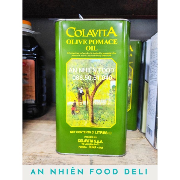 Dầu Oliu Colavita Pomace Olive Oil  3Lít