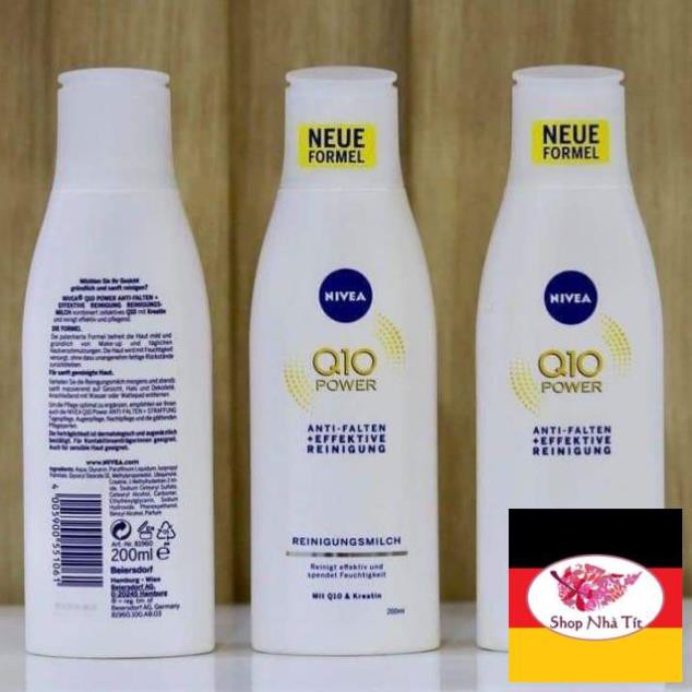 Hàng Đức Sữa rửa mặt Nivea Q10 plus Anti-Falten