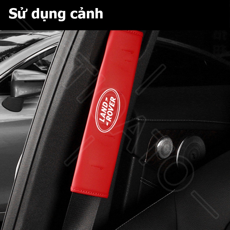 GTIOATO Da DâY Đai An ToàN Ô Tô CàI DâY An ToàN Ô Tô BọC DâY An ToàN Xe HơI Phụ Kiện Oto Trang Trí Oto Phụ KiệN BêN Trong Ô Tô Cho Land Rover Range Rover Defender Velar Evoque Discovery 4