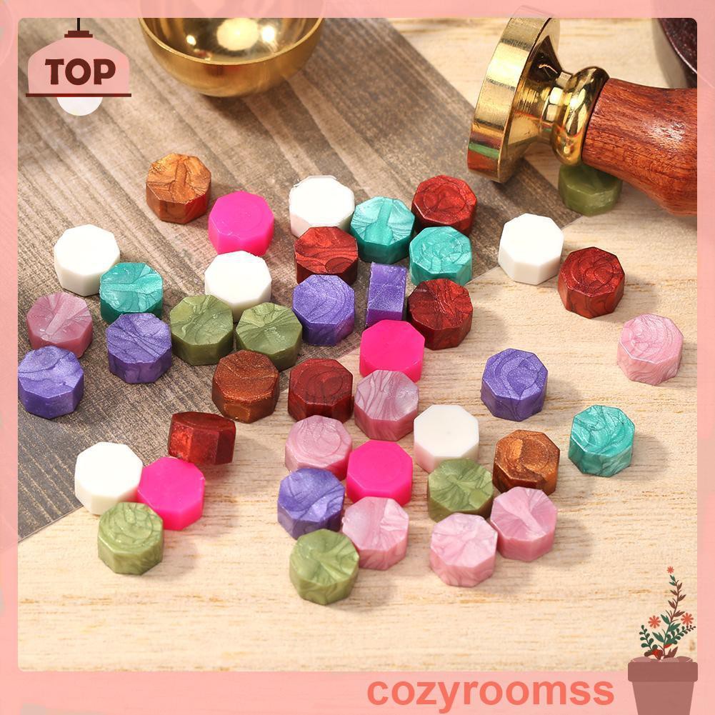 Bộ 100 Con Dấu Sáp Hình Bát Giác Cổ Điển