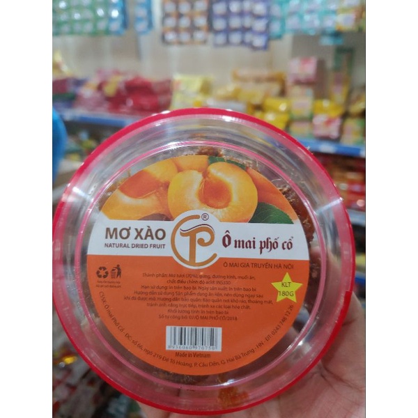 Ô Mai Phố Cổ đủ vị hộp 180g