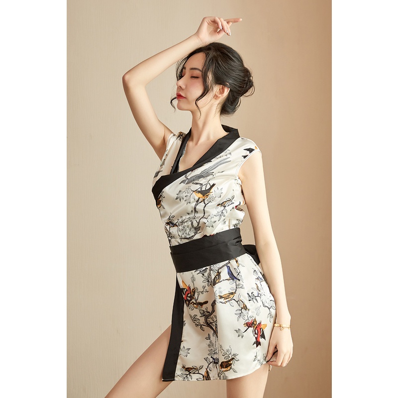 Áo choàng xẻ tà kimono-888
