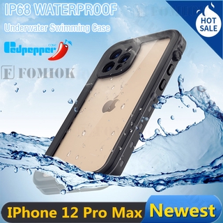 Ốp Điện Thoại Chống Thấm Nước IP68 Cho iPhone 12 Pro Max 12Mini 12Pro i12 2020