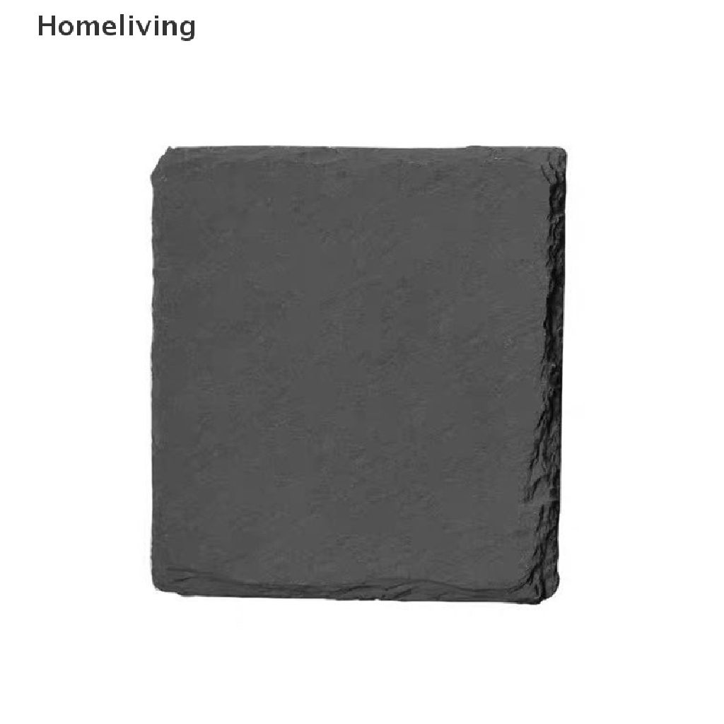 Tấm Lót Ly Hình Trái Tim Bằng Đá Slate Tự Nhiên Dùng Làm Quà Tặng Valentine