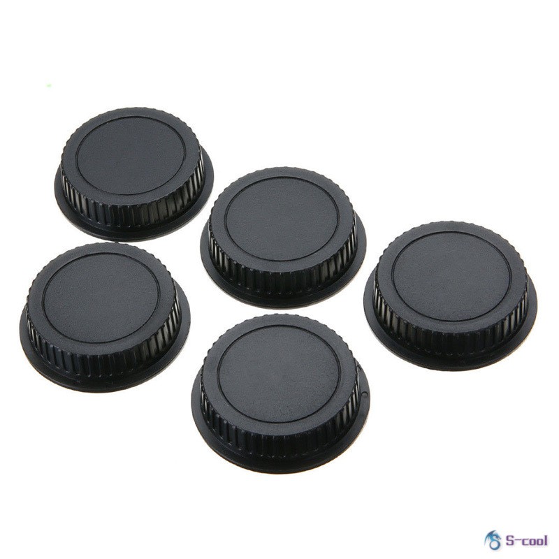 Set 5 nắp tròn cho ống kính sau camera Canon EF ES-S EOS | BigBuy360 - bigbuy360.vn