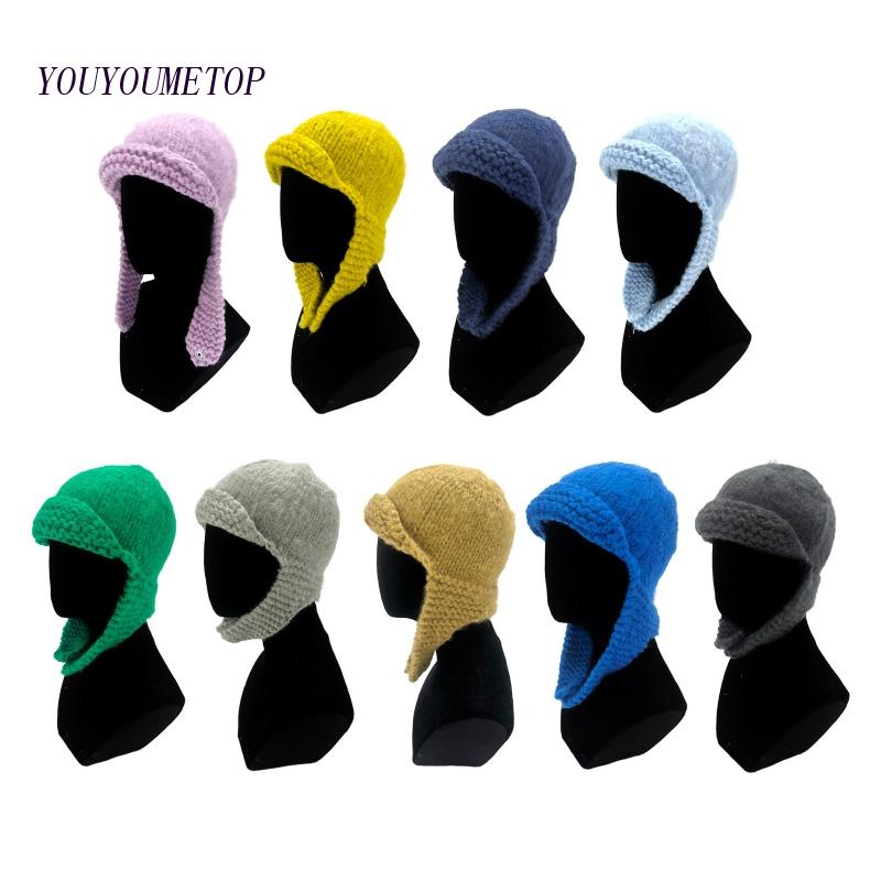 Youyo Mũ Len Trùm Tai Phong Cách Nga Bảo Vệ Tai Khi Đội Mũ Beanie