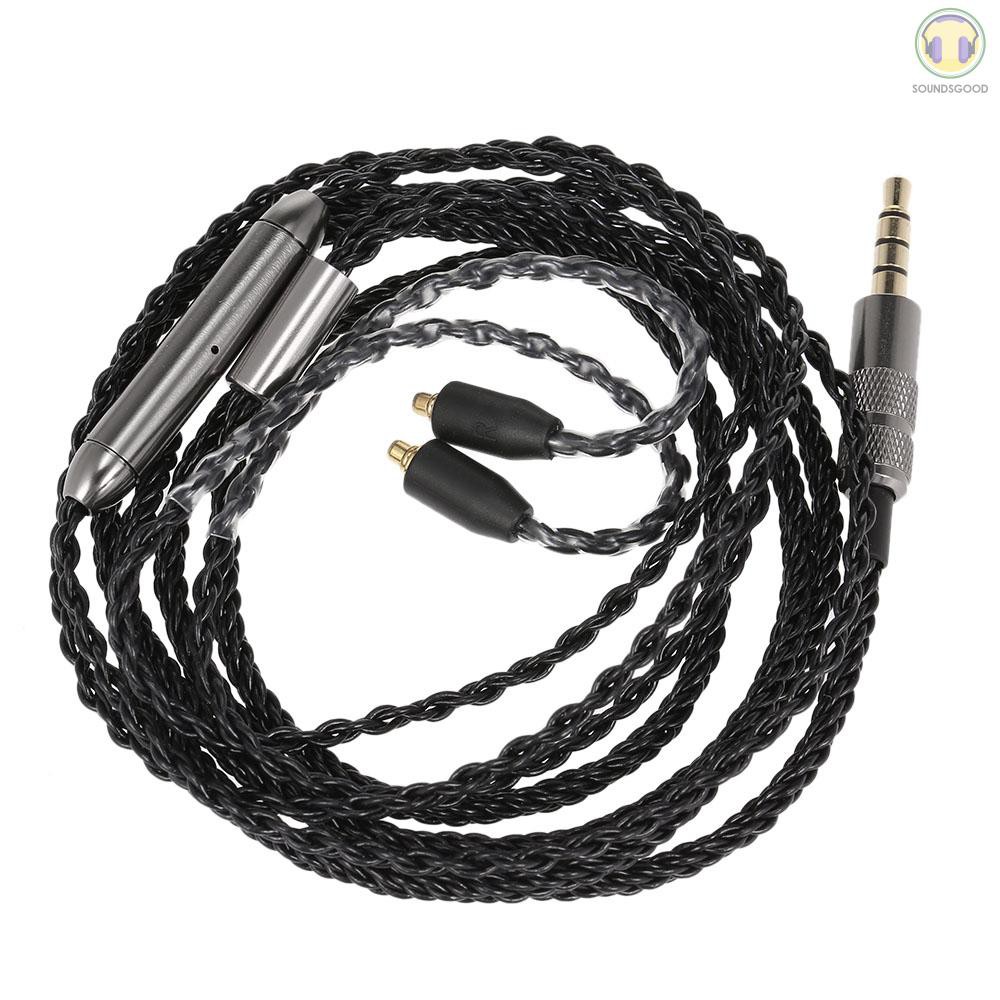 Dây cáp thay thế cho tai nghe MMCX với jack 3.5mm | BigBuy360 - bigbuy360.vn