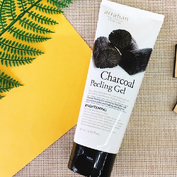 GEL TẨY TẾ BÀO CHẾT THAN HOẠT TÍNH - ARRAHAN CHARCOAL PEELING GEL