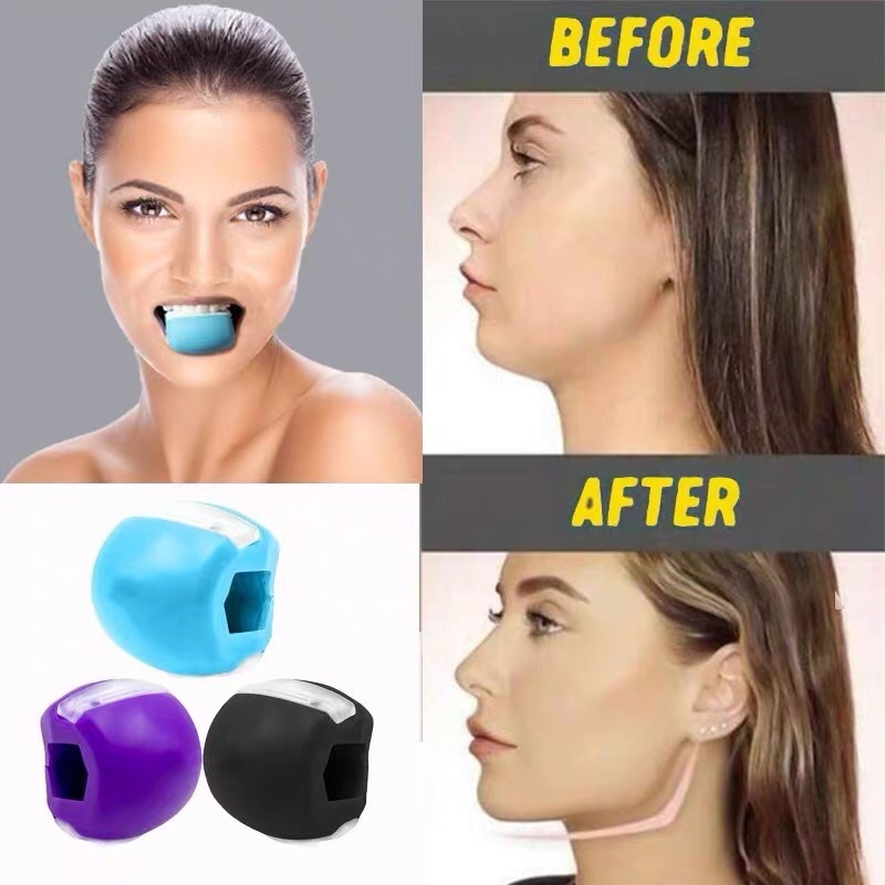 Bóng Tan Nọng Cắn Tập Thể Dục Luyện Cơ Hàm Giúp Tạo Khuôn Mặt V Line