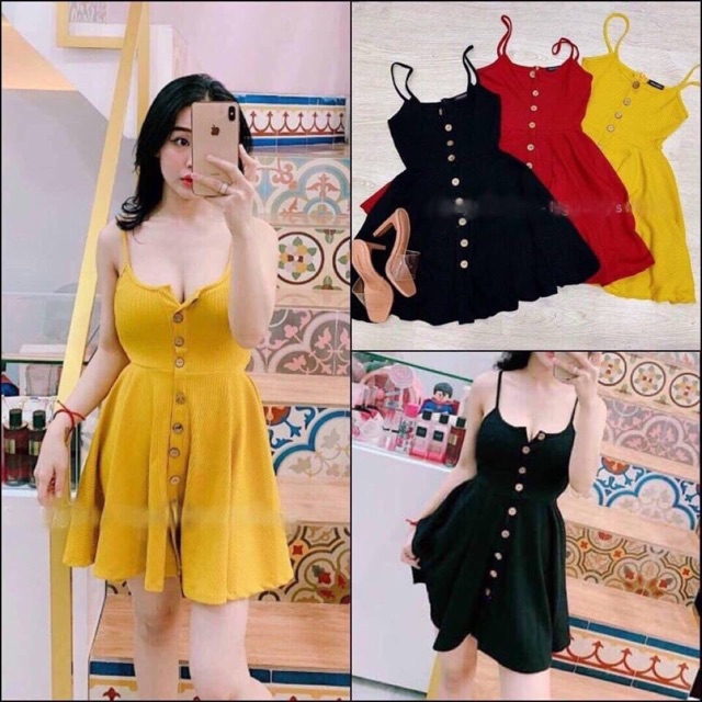 ĐẦM 2 DÂY THUN GÂN TĂM
