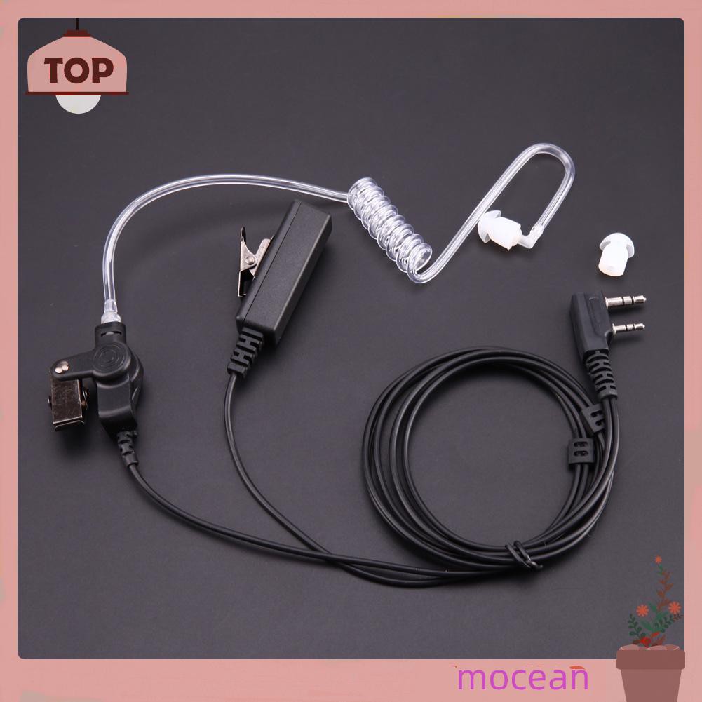 Tai Nghe Mocean 2 Pin Kèm Mic Dùng Cho Baofeng Kenwood Uv-5R