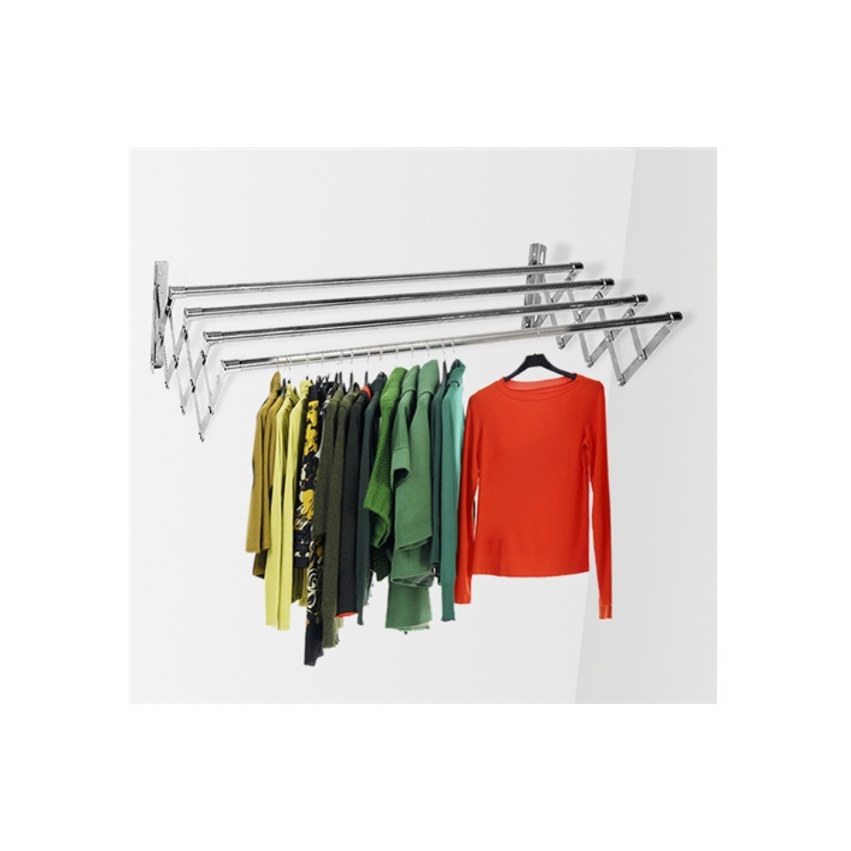 Giàn phơi đồ inox co giãn thông minh 86cm Prota