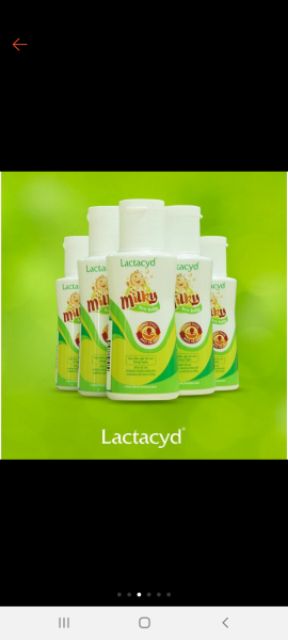 Sữa tắm gội trẻ em lactacyd milky 500ml