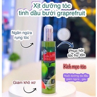 Xịt Bưởi Dưỡng Tóc Valert 220ml(Chai Xanh Lá)