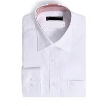 ÁO SƠ MI NAM, ÁO SƠ MI CÔNG SỞ ĐÓNG HỘP, TAY DÀI, MÀU TRẮNG, VẢI KATE MỀM MỊN, THOÁNG MÁT, THẤM HÚT MỒ HÔI TỐT
