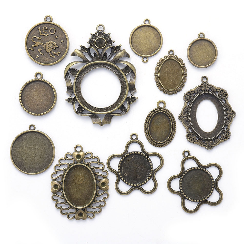 Mặt trang sức kiểu tây tạng 50g 3 màu tùy chọn