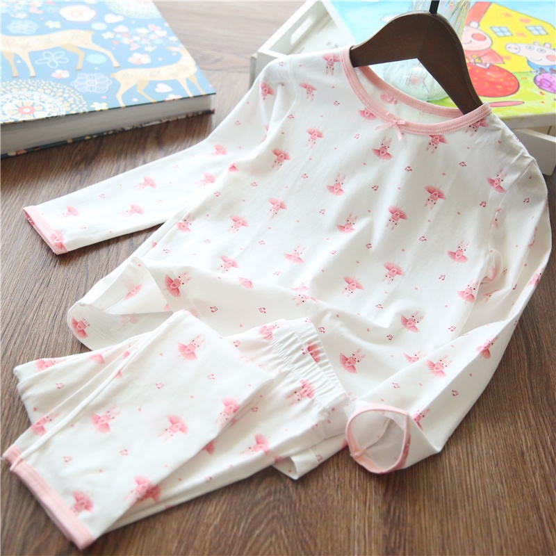 Bộ Đồ Ngủ Dài Tay Cho Bé Gái thương hiệu MAM DAD KIDS