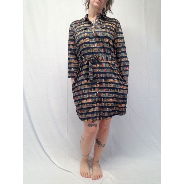 Đầm Tommy Hilfiger xuất dư hoạ tiết mới đẹp lạ