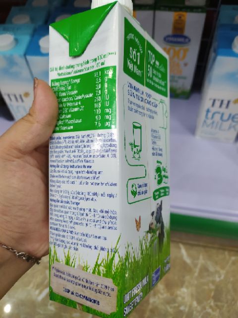 Sữa tươi vinamilk 1 lít