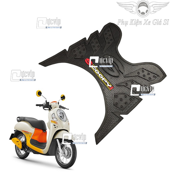 [Rẻ Vô Địch] Thảm Cao Su Lót Chân Xe Scoopy Siêu Dày 4497