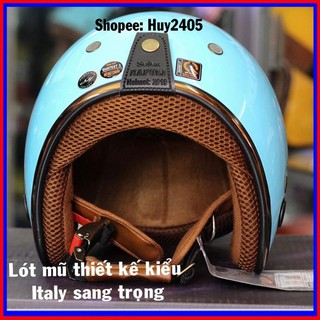 Nón 3/4 Napoli Sh Ruby