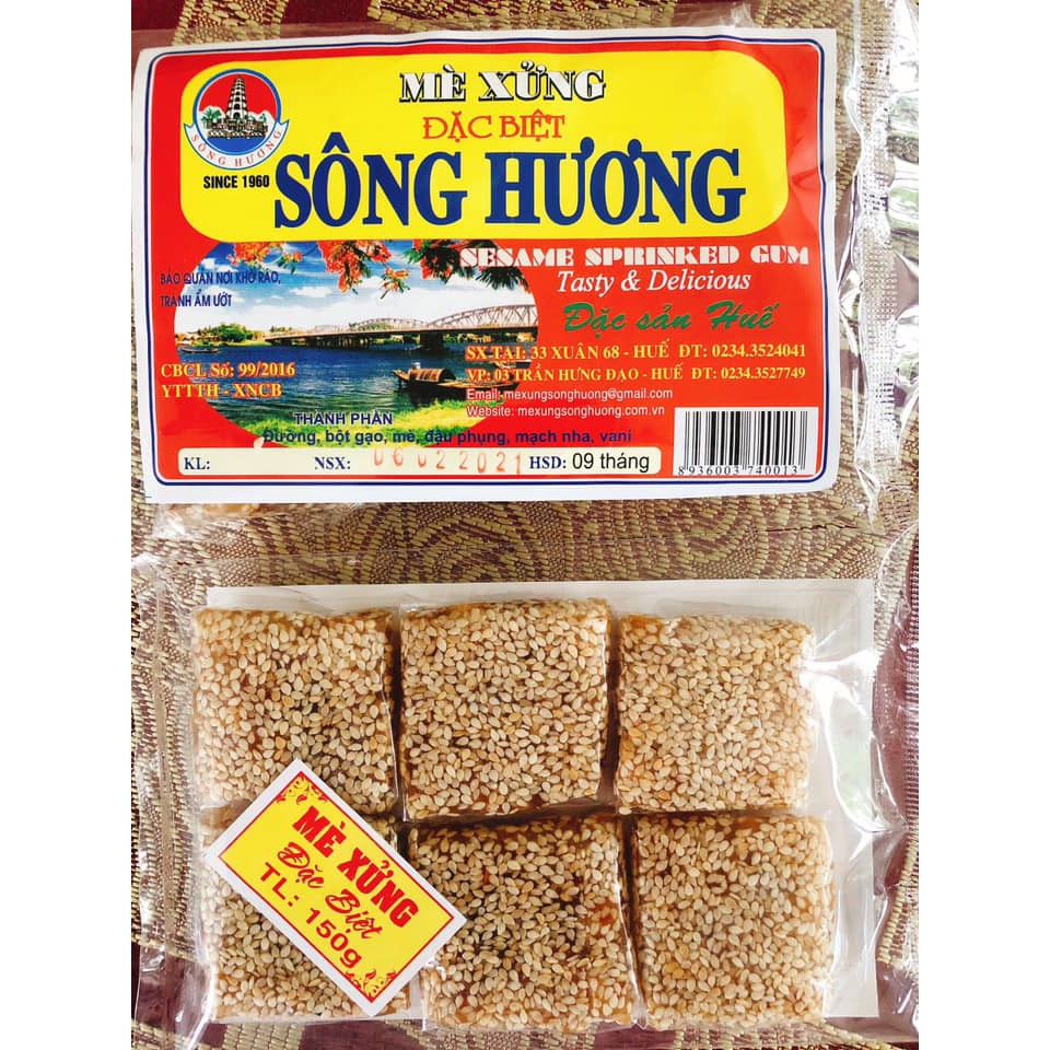 Mè Xửng dẻo Sông Hương 150g ⚡Siêu ngon⚡ - Đặc sản Huế