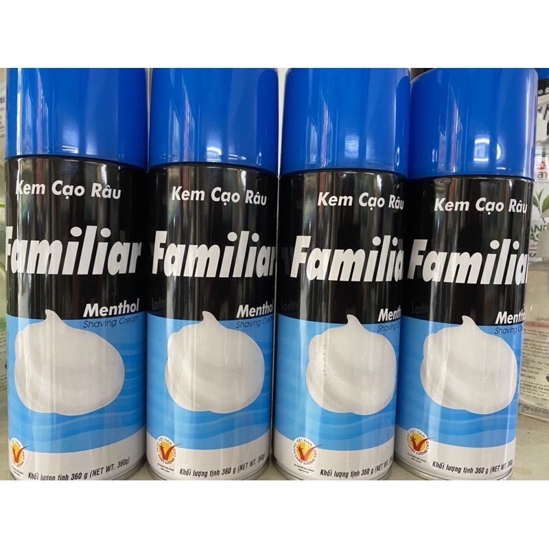 Bọt Cạo Râu Chuyên Nghiệp Familiar 360g/ 300g/ 175g