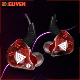 Tai nghe nhét tai chống ồn QKZ AK6 BASS nghe nhạc chơi Game cực đỉnh