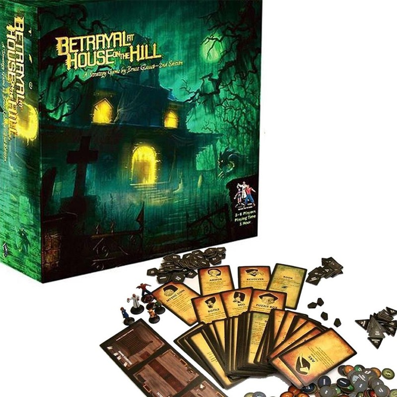 Betrayal At House On The Hill Fun board game Trò chơi boardgame nhập vai “Ngôi nhà ma trên đồi” thích hợp cho người lớn và thiếu niên