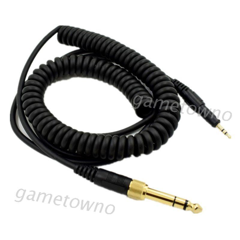 Headphone Spring Cable Cord Line for ATH-M50x M40x M60x M70x Headset