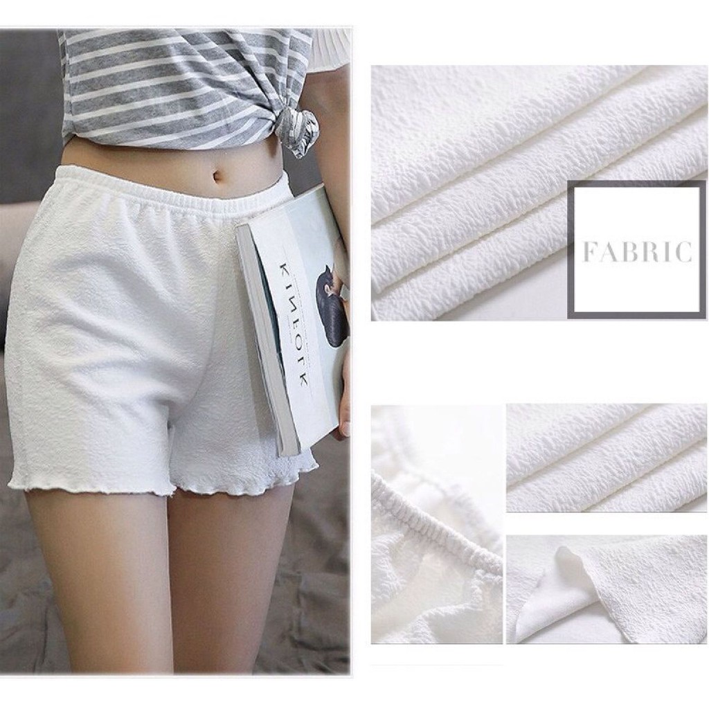 Short bông xù nữ Pohanu quần mặc trong váy mềm mịn thoải mái tiện lợi BX