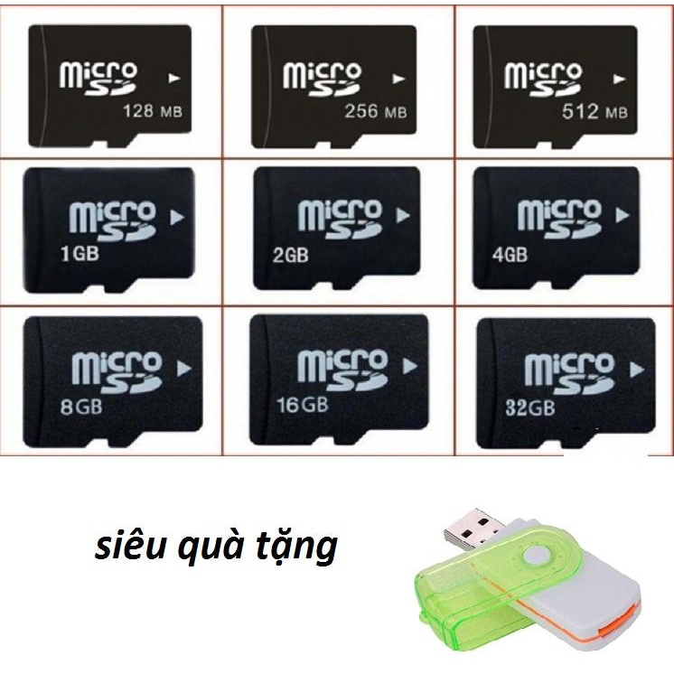 Thẻ nhớ microSD giá sỉ, chất lượng cao, có hộp đựng