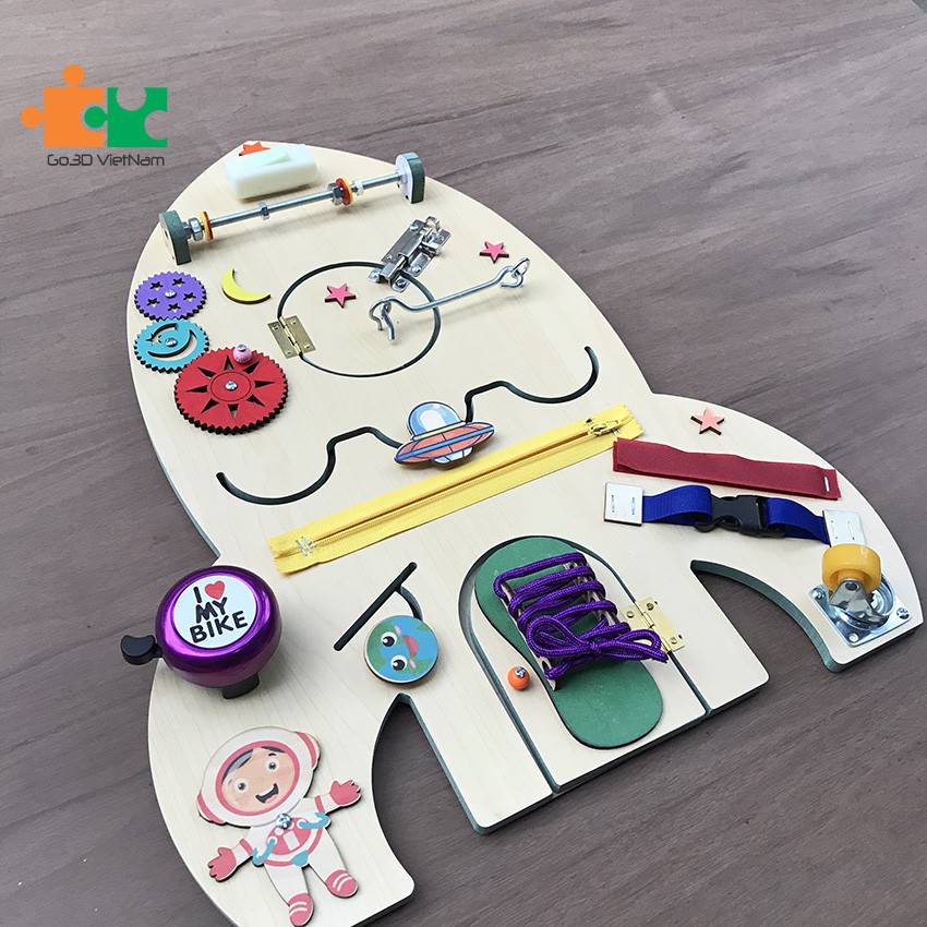 Bảng bận rộn tên lửa-Busy board rocket