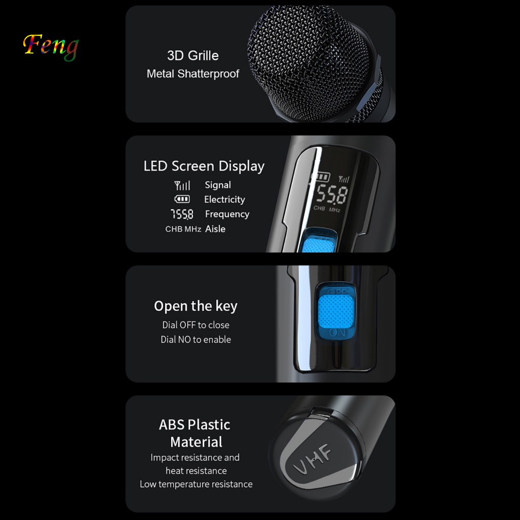 Micro Không Dây Thu Âm Dùng Để Hát Karaoke Tại Nhà