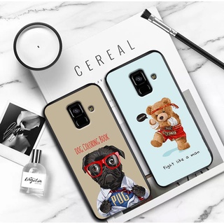 Ốp lưng điện thoại(SIÊU RẺ) cho Samsung J6/J6 PLUS/J8/A6 2018/A8 2018/A8 PLUS,ốp nhựa in hình gấu cute Shop.viet9