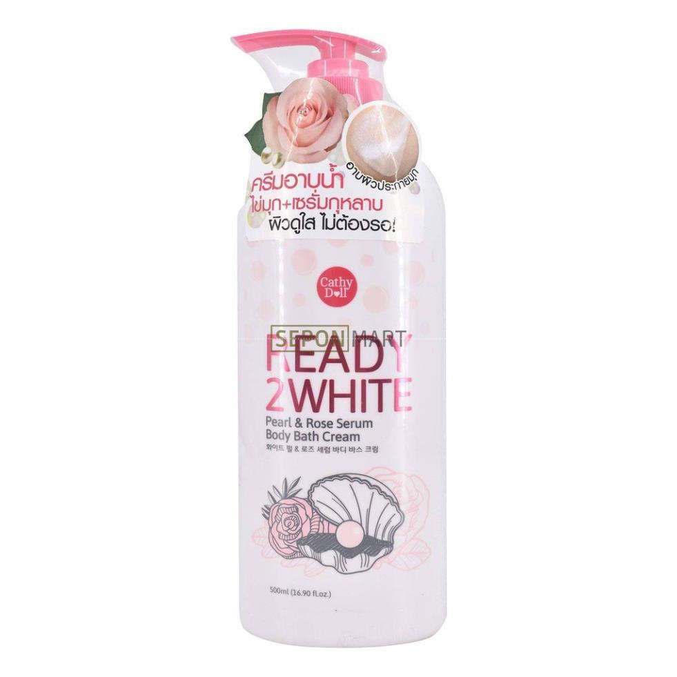 Sữa tắm Ready 2 white one day whitener Cathy Doll 500ml Thái Lan