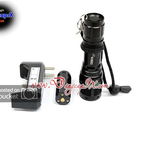 ĐÈN PIN SIÊU SÁNG LED ZOOM LUXEON K -335
