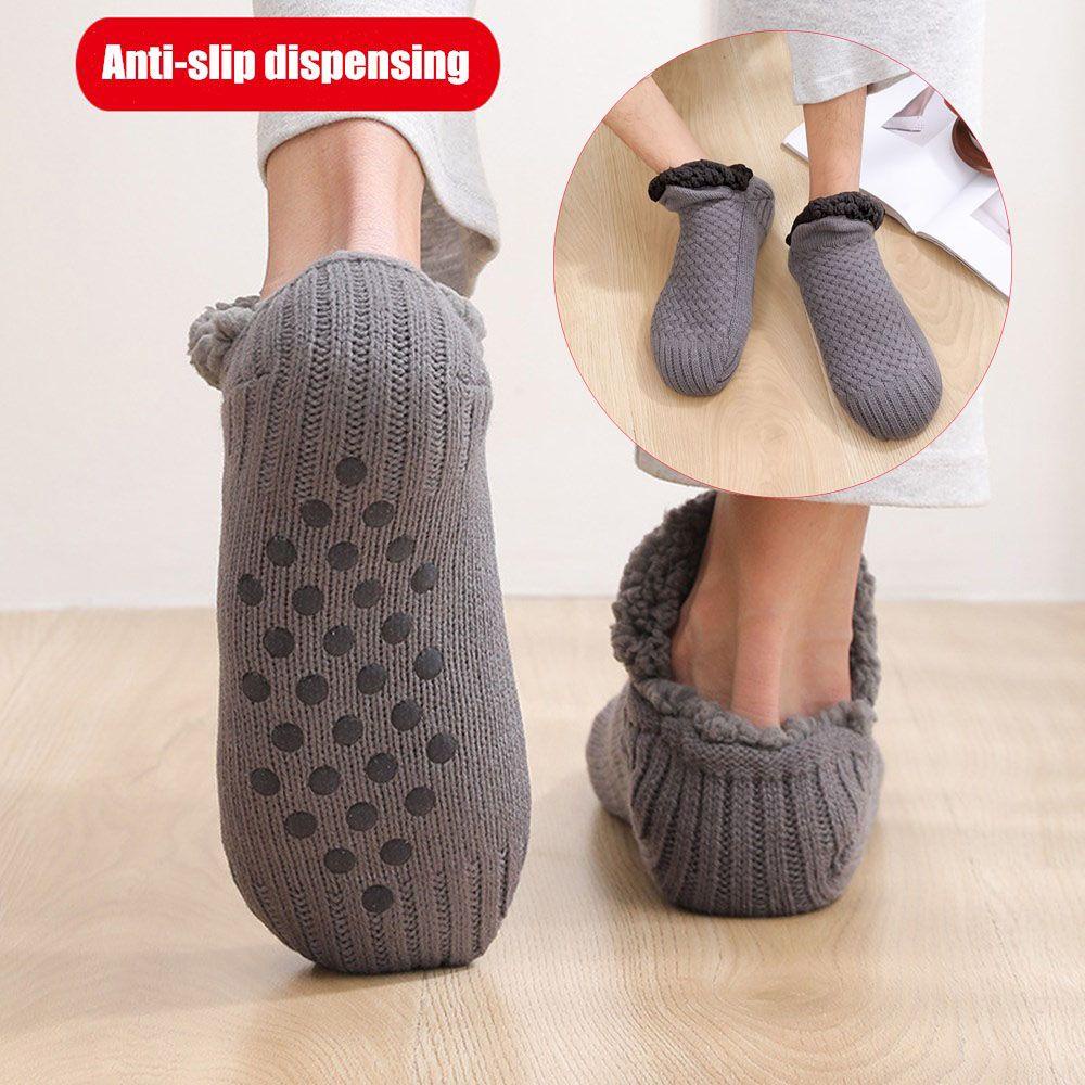 Dép Đi Trong Nhà Đế Dày Mềm Mại Thời Trang Mùa Đông Cho Nam Và Nữ