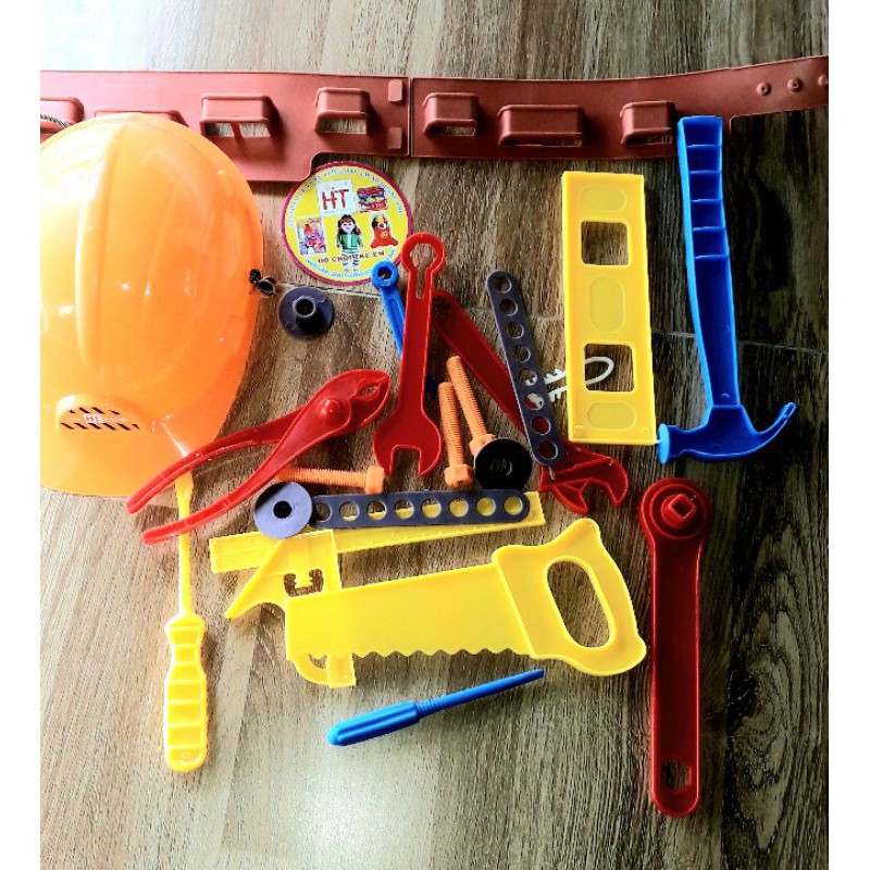 Sét đồ chơi Đồ dùng kỹ Sư bằng nhựa sản xuất tại Việt Nam
