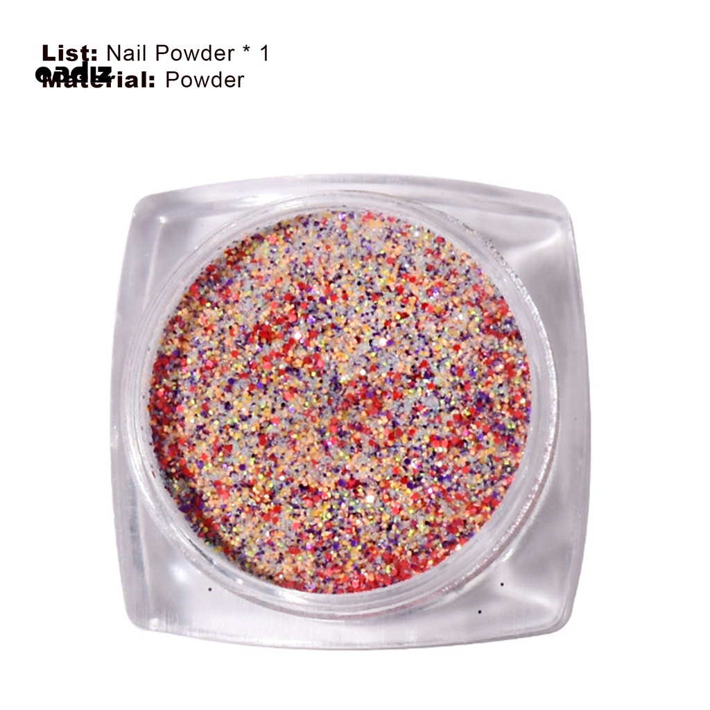 [Hàng mới về] Bột trang trí móng tay chiết xuất tự nhiên độ bão hòa cao trang trí đồ len và dệt kim thời trang mùa đông