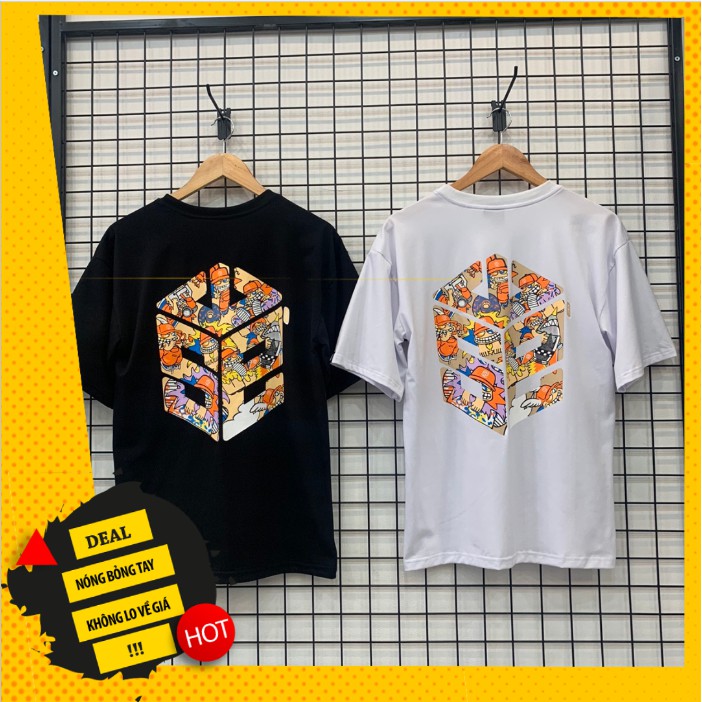 Áo thun tay lỡ form rộng SWE Mozzie Tee, hình in to và cực đẹp, có logo SWE ở tay, phong cách Unisex AL38 | BigBuy360 - bigbuy360.vn