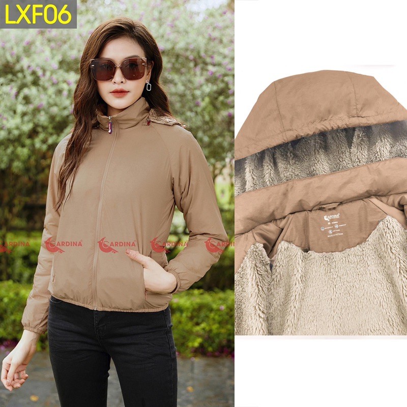 BÁN SỈ ÁO GIÓ LÓT LÔNG CỪU CDN CHO NỮ | BigBuy360 - bigbuy360.vn