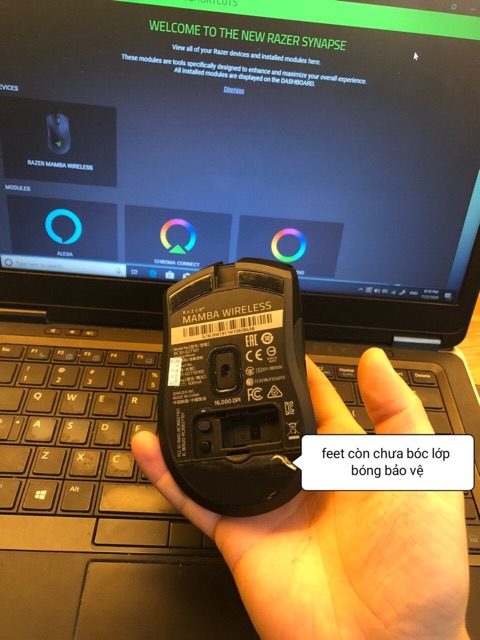 Chuột Gaming Razer Mamba Wireless 5G & Mamba Elite - CHÍNH HÃNG 98% FULL BOX