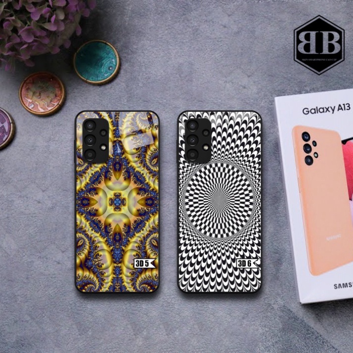 Ốp lưng kính cường lực Samsung Galaxy A13 in hình theo yêu cầu