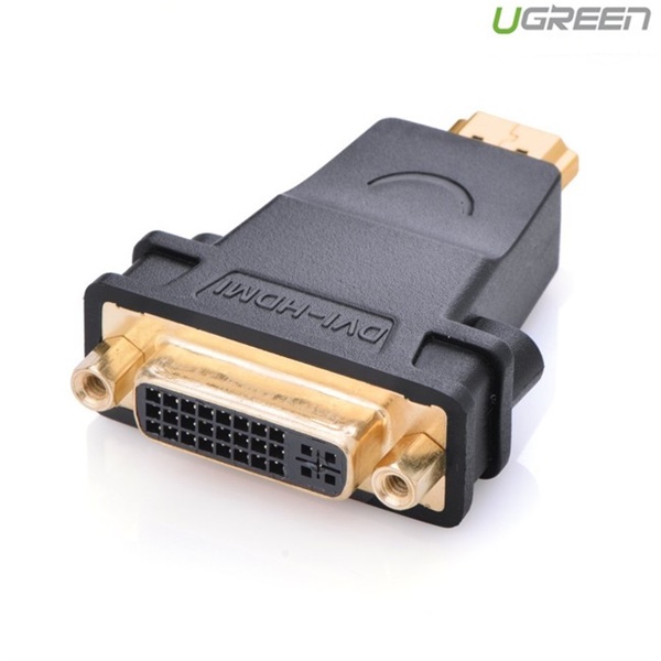 Đầu rắc chuyển đổi HDMI sang DVI-I Ugreen 20123 Cao cấp