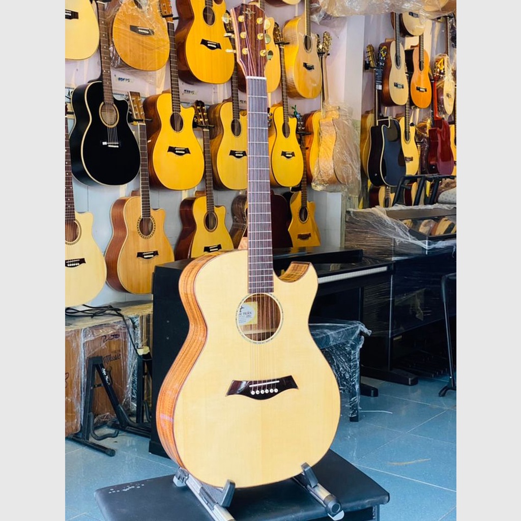 Đàn Guitar Acoustic TS36 - Gỗ Điệp kỹ - Khoá Gold - Guitar Trần nổi tiếng