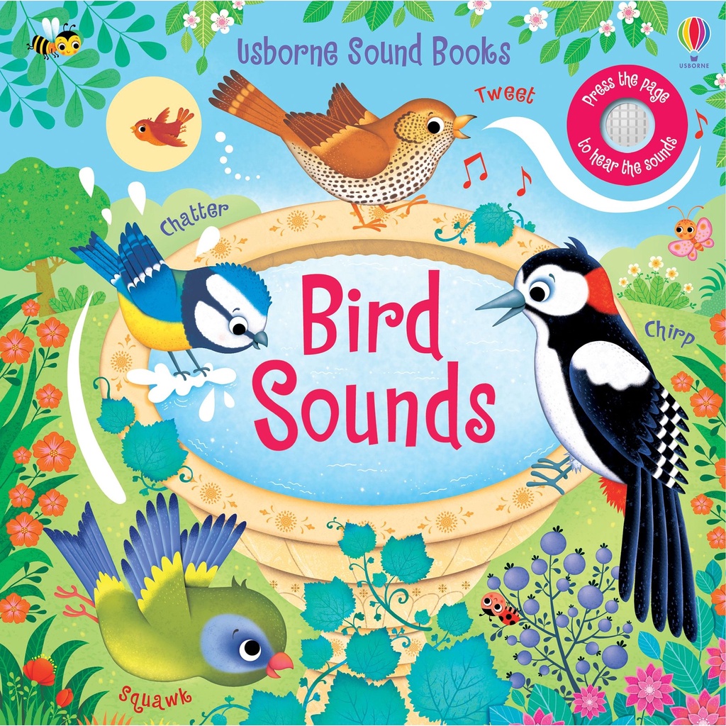 Sách âm thanh Usborne - Bird Sounds - Tiếng chim hót cho bé